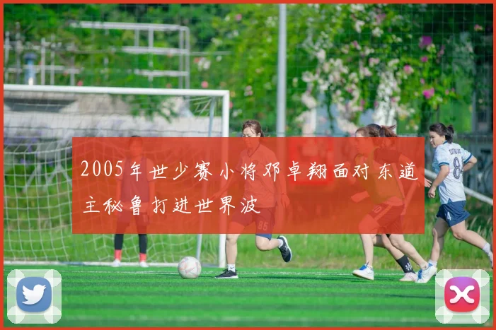 2005年世少赛小将邓卓翔面对东道主秘鲁打进世界波